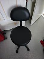 Tattoo stoel, Ophalen of Verzenden, Zo goed als nieuw, Zwart, Bureaukruk
