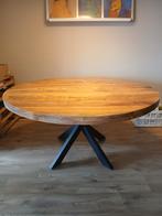 Eettafel, Ophalen, Rond, Zo goed als nieuw, Metaal