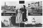 Groeten uit Middelburg., Ophalen of Verzenden, 1960 tot 1980, Ongelopen, Zeeland