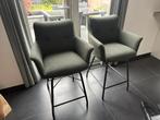 2 draaiende barstoelen Henders & Hazel, Huis en Inrichting, Barkrukken, 2 krukken, Ophalen, Zo goed als nieuw