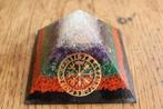 Orgonite piramide met Rode Jaspis, Vegvísir en meer, Sieraden, Tassen en Uiterlijk, Edelstenen, Ophalen of Verzenden, Nieuw