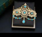 Turkoois goud broche, Sieraden, Tassen en Uiterlijk, Broches, Ophalen, Nieuw, Goud, Goud