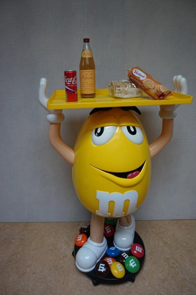 M&M Mr Peanut winkel display, 1980s, leuk kinder nachtkastje, Verzamelen, Merken en Reclamevoorwerpen, Gebruikt, Overige typen