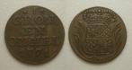 2] Groningen Duit 1771, Postzegels en Munten, Munten | Nederland, Ophalen of Verzenden, Vóór koninkrijk, 1 cent, Losse munt