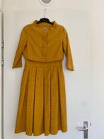 Lindy Bop Mosterd Jurk + Bolero - Maat 40, Kleding | Dames, Maat 38/40 (M), Geel, Ophalen of Verzenden, Zo goed als nieuw