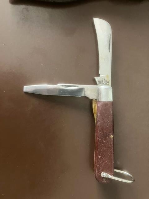 Diverse oud model militaire zakmessen ex NL leger, Verzamelen, Militaria | Algemeen, Landmacht, Mes of Dolk, Nederland, Ophalen of Verzenden