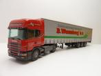 Scania 4  '' Wezenberg transport ''  Tekno, Ophalen of Verzenden, Zo goed als nieuw, Bus of Vrachtwagen, Tekno