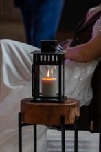 7 Windlichten/lantaarns, Huis en Inrichting, Lampen | Tafellampen, Ophalen, Zo goed als nieuw, Glas