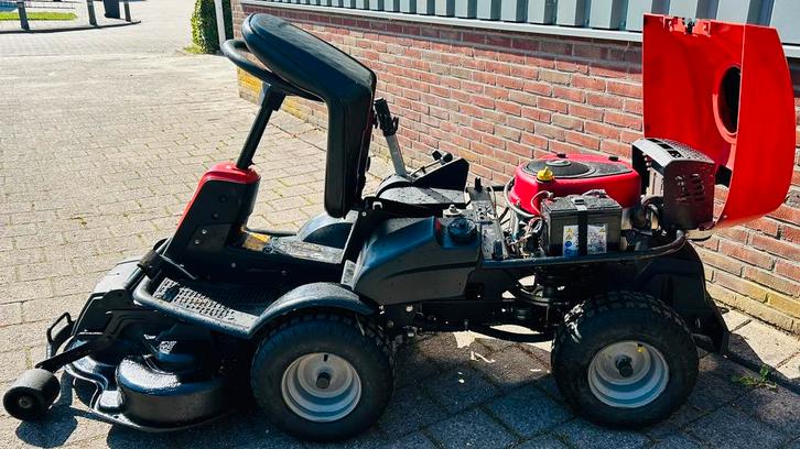 Johnsered Rider AWD zitmaaier frontmaaier., Tuin en Terras, Zitmaaiers, Gebruikt, 90 tot 120 cm, Elektrische starter, Mulchfunctie
