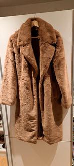 Zachte Dames Winterjas. Bruin.  Z G A N., Bruin, Maat 42/44 (L), Ophalen of Verzenden, Zo goed als nieuw