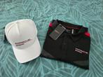 Porsche Hat and T-shirt (size M) New and Original, Ophalen of Verzenden, Nieuw, Maat 48/50 (M), Zwart