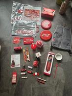 Coca Cola verzameling. thermometer, rugtas, frisbee, enz., Ophalen of Verzenden, Gebruikt, Gebruiksvoorwerp