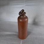 kleine kruik rood koper met schroefdop, plm. 20 cm. hoog, Antiek en Kunst, Ophalen, Koper