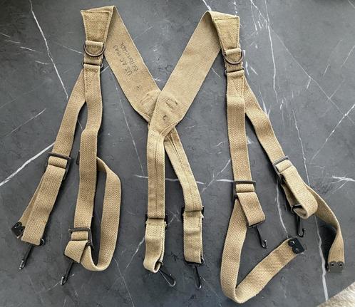 Amerikaanse Amerikaans USA US 1943 British made suspenders, Verzamelen, Militaria | Tweede Wereldoorlog, Nederland, Ophalen of Verzenden