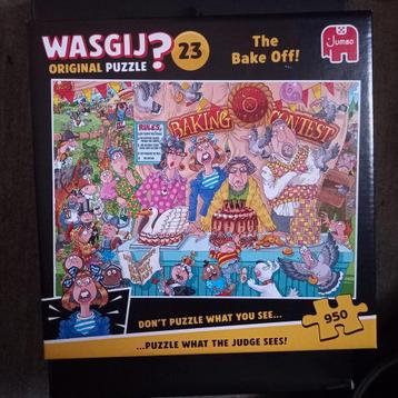 Leuke WASGIJ Puzzel.  No 23. The Bake off!!.  950 stukjes.  beschikbaar voor biedingen