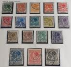 POSTZEGELS NEDERLAND 1924-1926 GESTEMPELD, Verzenden, T/m 1940, Gestempeld