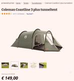 Coleman Coastline 3plus, Caravans en Kamperen, Tenten, Ophalen, Gebruikt, Tot en met 3