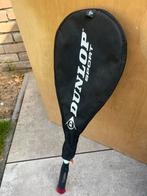 Dunlop Squash Racket met Hoes, Ophalen of Verzenden, Gebruikt, Racket, Met hoes