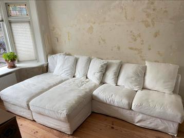 GRATIS  GRÖNLID 4-zitsbank, met chaise longues