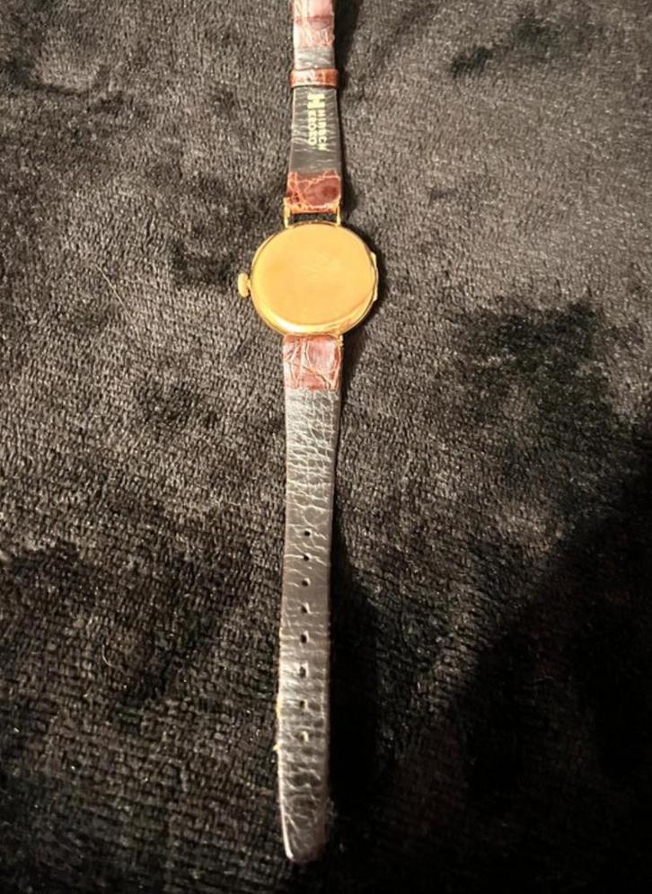 Zeldzame Omega 18k Gouden WW1 Trench Watch, Sieraden, Tassen en Uiterlijk, Horloges | Heren, Gebruikt, Polshorloge, Omega, Goud