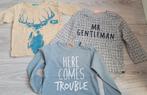 3 Hema babyshirtjes maat 80, Ophalen of Verzenden, Gebruikt, Meisje