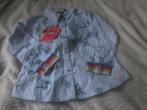Nieuw wit/blauwtinten/rood/roze blousje Quapi maat 98/104, Kinderen en Baby's, Kinderkleding | Maat 98, Meisje, Overhemd of Blouse