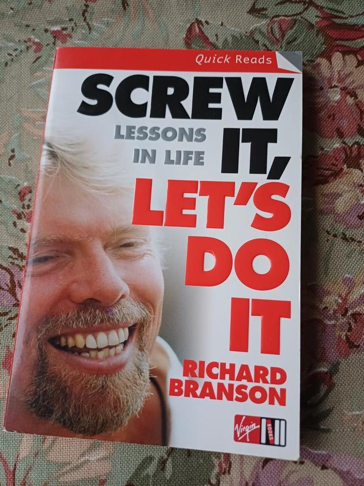 Screw It, Let's Do It - Richard Branson, Boeken, Biografieën, Zo goed als nieuw, Overige, Ophalen of Verzenden