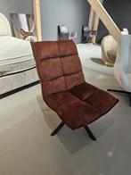 Fauteuil Lucas – Velvet Roest | Showmodel  NU €200(van €349), Huis en Inrichting, Fauteuils, Ophalen, Info@trendvortex.com, Velvet