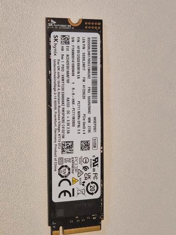 SK Hynix PC711 512GB Nvme SSD 2280 beschikbaar voor biedingen