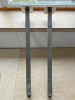 Ikea 'UTBY' verstelbare tafelpoten 88 cm, Tafelpoot, Minder dan 50 cm, Gebruikt, Metaal