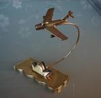 Jet Straaljager Vliegtuig MIG 15 Trench Art Brons en Messing, Antiek en Kunst, Ophalen of Verzenden