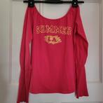 Fuchsia roze Vera Moda t-shirt maat M, Maat 38/40 (M), Vero Moda, Ophalen of Verzenden, Zo goed als nieuw