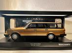 Minichamps Volvo 240 break goud 1:18 nieuw limited 408 stuks, Nieuw, Ophalen of Verzenden, MiniChamps, Auto