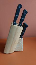 BK messenset 12 delig, Ophalen of Verzenden, Gebruikt, Rvs of Chroom