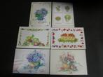 Voor het Kind ansichtkaarten 1992  bloemen en fruit, Verzamelen, Ansichtkaarten | Themakaarten, Ophalen of Verzenden, 1980 tot heden