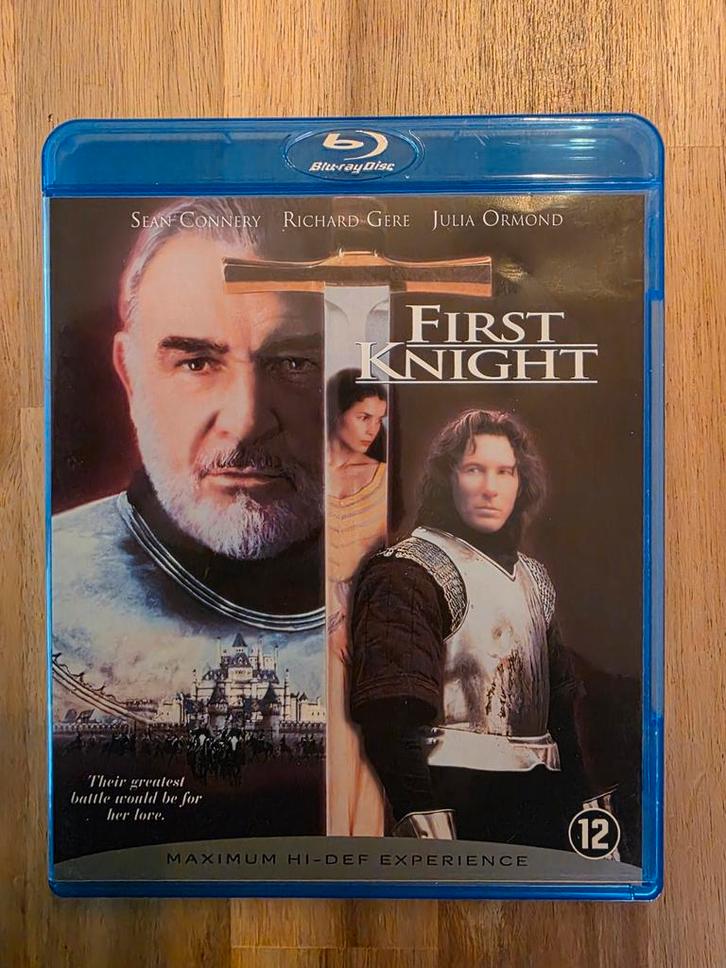 First Knight Blu-ray - Sean Connery, Richard Gere, Cd's en Dvd's, Blu-ray, Zo goed als nieuw, Actie, Ophalen of Verzenden