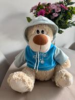 Knuffelbeer met hoodie – zachte pluche beer, Ophalen of Verzenden, Zo goed als nieuw, Beer