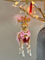 Vintage jaren 90 kerstbal - giraf van de bijenkorf, Ophalen of Verzenden, Zo goed als nieuw, Kerst of Sinterklaas