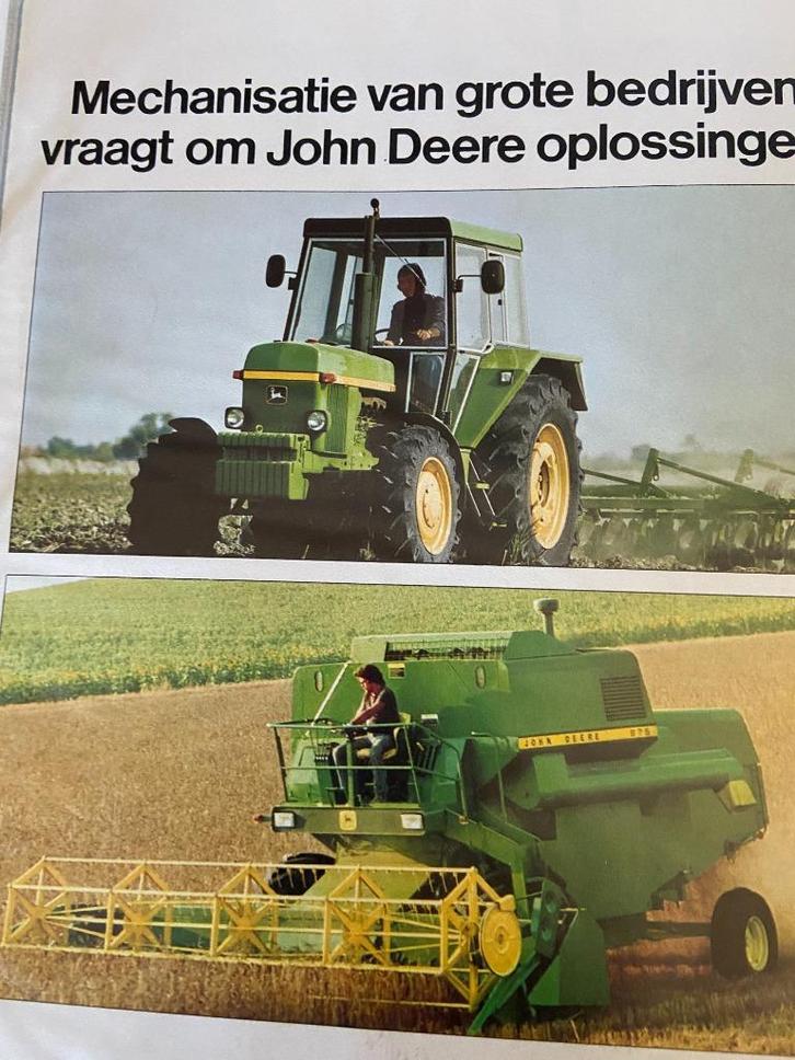 Tractorfolders, Boeken, Catalogussen en Folders, Zo goed als nieuw, Folder, Ophalen of Verzenden