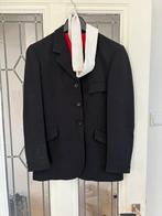 Zwart jasje om te paardrijden, Ophalen of Verzenden, Zo goed als nieuw, Dressuur, Bovenkleding