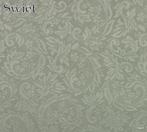 6559 chic vinyl textiellook behang sage groen glans swiet, Huis en Inrichting, Stoffering | Behang, Verzenden, 75 m² of meer, Groen