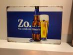 Bavaria bier bord 30 bij 20. Metaal, Verzamelen, Biermerken, Ophalen of Verzenden, Zo goed als nieuw