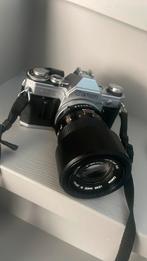 Canon AE-1 Analoge Camera + 135mm f3.5-22, Ophalen of Verzenden, Zo goed als nieuw, Spiegelreflex, Canon