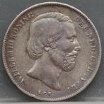 Zilveren 1/2 gulden 1862 - halve gulden 1862 - Willem 3, Postzegels en Munten, Munten | Nederland, ½ gulden, Zilver, Koning Willem III
