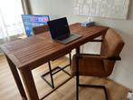 Bartafel met stoelen, Huis en Inrichting, Tafels | Statafels, Ophalen, Gebruikt