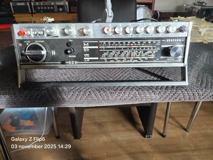 Grundig C 4000 draagbare radio cassette recorder kl. zwart, Audio, Tv en Foto, Tuners, Gebruikt, Ophalen of Verzenden