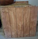 Steigerhouten tafelbladen, Doe-het-zelf en Verbouw, Hout en Planken, Ophalen, Gebruikt, 25 tot 50 mm, Plank