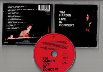TIM HARDIN CD Live in Concert beschikbaar voor biedingen