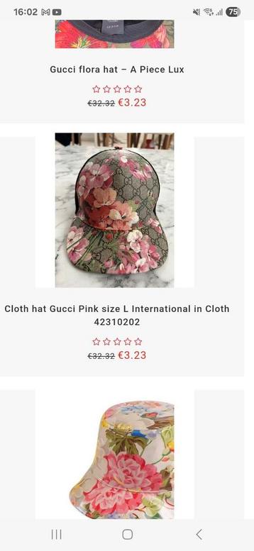 Gucci pet  beschikbaar voor biedingen