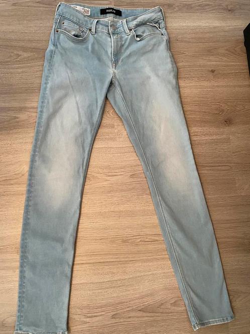 Replay hyperflex Luzien maat 27/32, Kleding | Dames, Spijkerbroeken en Jeans, Zo goed als nieuw, W27 (confectie 34) of kleiner